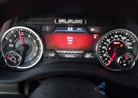 2022 Ram 1500 Lone Star 4X2 6'4 Box from USA, damaged, VIN 1C6RREBGXNN393656